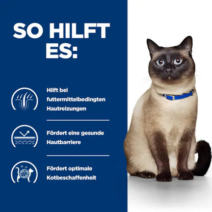 Hill's z/d für Katzen so hilft es