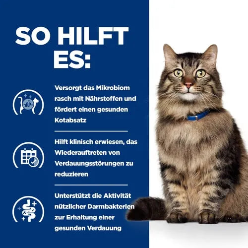 Hill's Prescription Diet - Huhn / 1 x 12 x 85g - Hill's Gastrointestinal Biome Katze - Beutel - Marigin AG Onlineshop für Tierbedarf