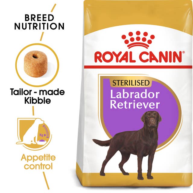Royal Canin Labrador Retriever Adult Sterilised Trockenfutter für kastrierte Hunde