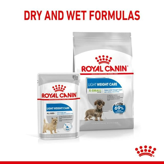 Royal Canin Light Weight Care X-Small Trockenfutter Nassfutter