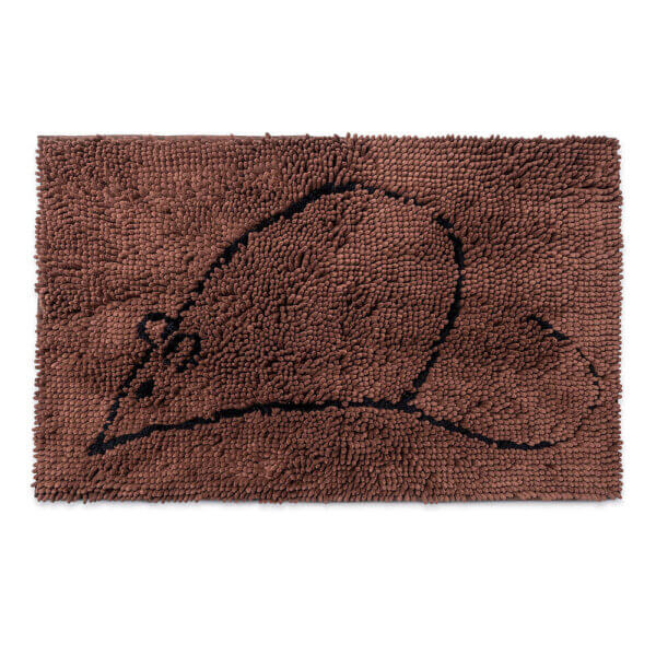 Original Dirty Cat Litter Mat braun
