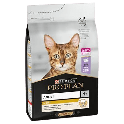 Purina ProPlan - Truthahn / 3 KG - Purina Light 1+ Adult Katze - Truthahn - Marigin AG Onlineshop für Tierbedarf