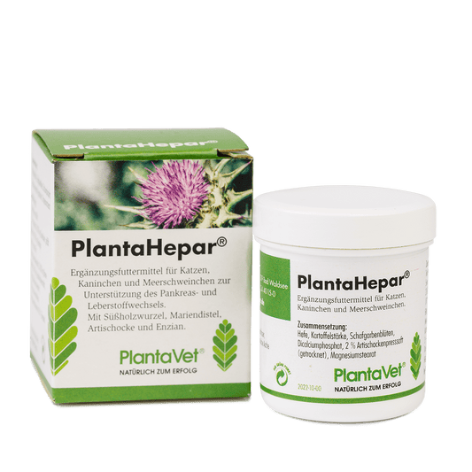 PlantaVet PlantaHepar für Hunde, Katzen, Kaninchen und Meerschweinchen