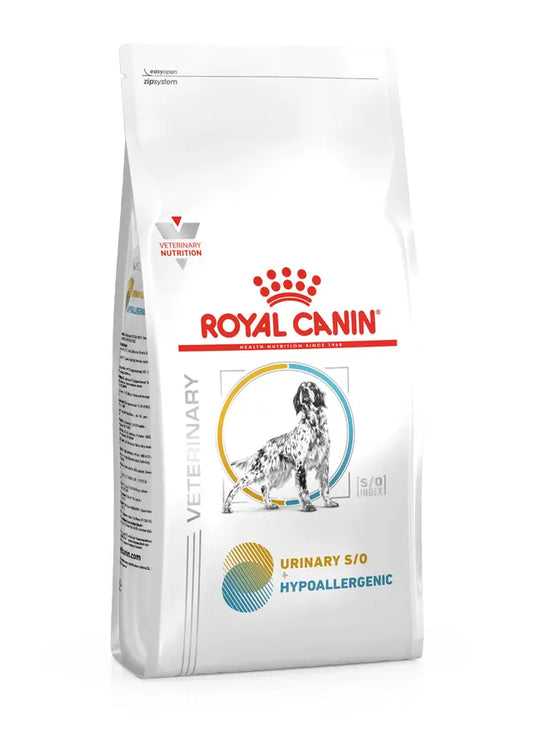 Royal Canin Urinary S/O + Hypoallergenic - Hund