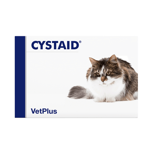 VetPlus Cystaid Katze - Tabletten - 30 Stück Ergänzungsfuttermittel