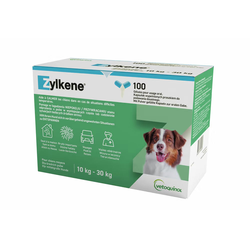 Vetoquinol Zylkene 225mg 100 Kapseln 10-30kg