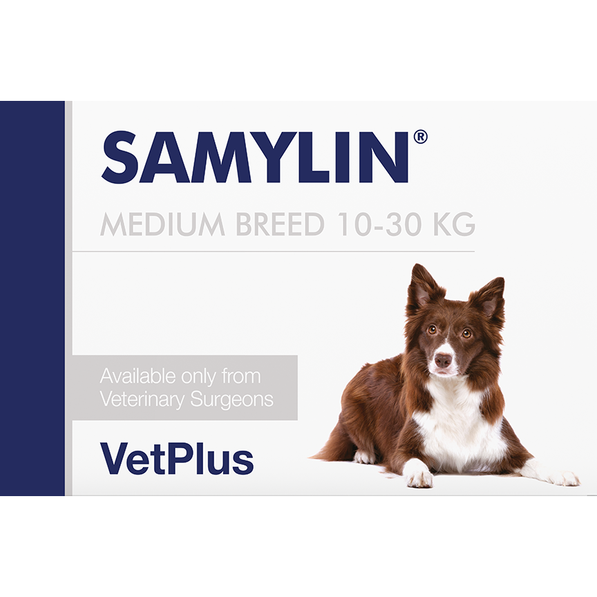 VetPlus Samylin Medium Breed 10-30kg 30 Tabletten