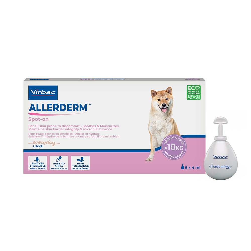 Virbac - Allerderm spot-on - Hund/Katze 4ml - über 10kg