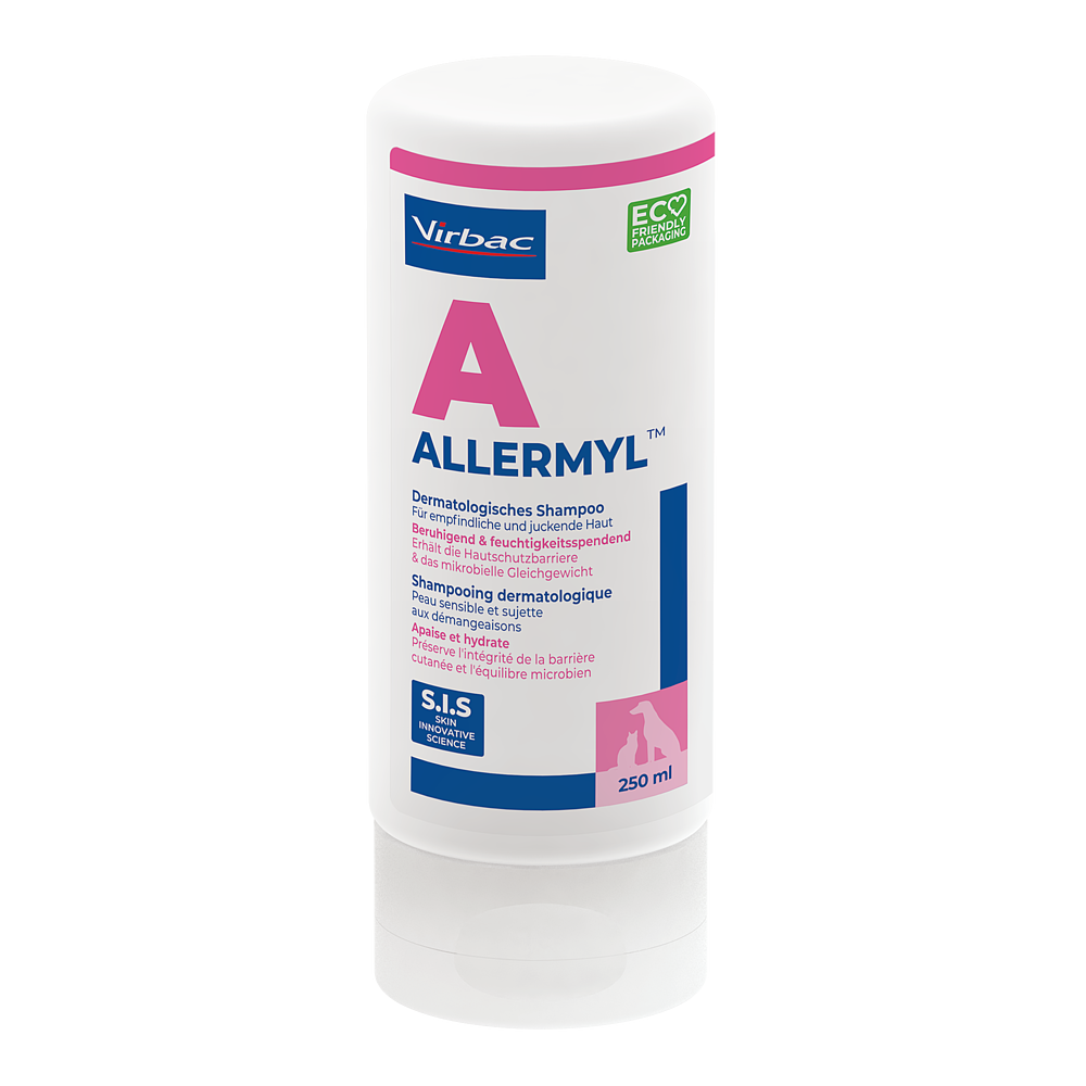 Virbac Allermyl Shampoo 250ml für Hunde und Katzen