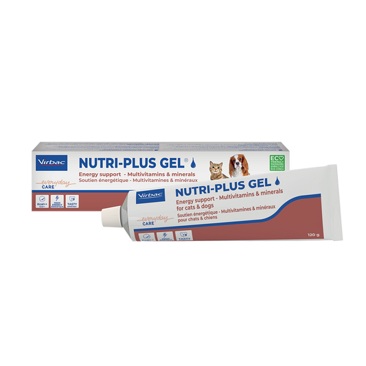 Virbac Nutri-Plus Gel für Hunde und Katzen 120g