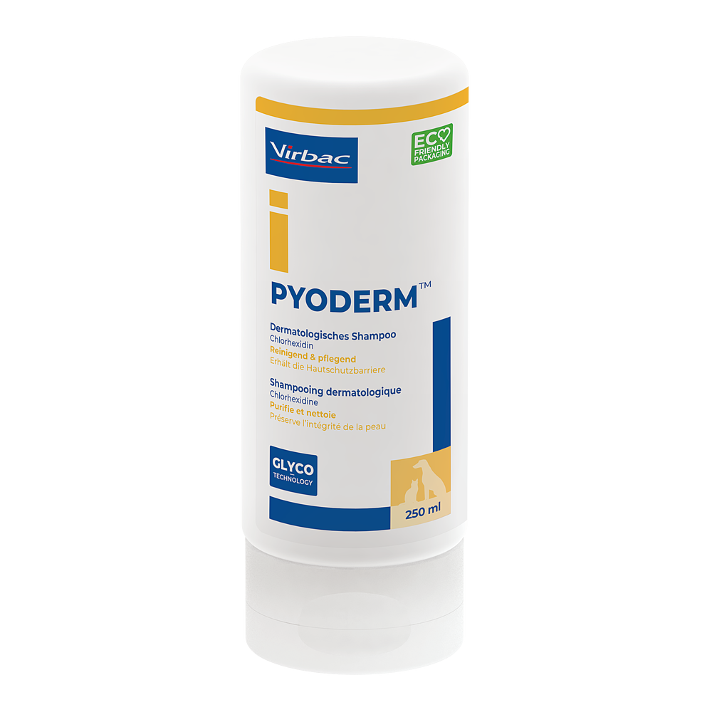 Virbac Pyoderm Shampoo 250ml für Hunde und Katzen