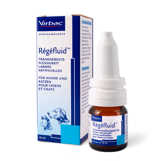 Virbac Regefluid Sterile Tränenersatzflüssigkeit für Hund und Katze 10ml