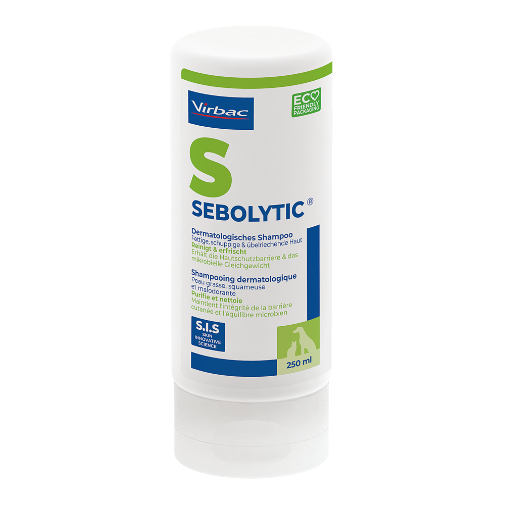 Virbac Sebolytic Shampoo 250ml für Hunde und Katzen