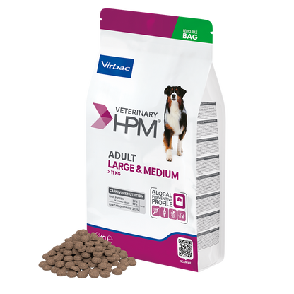 Virbac Dog Adult Large & Medium Trockenfutter 3kg 12kg