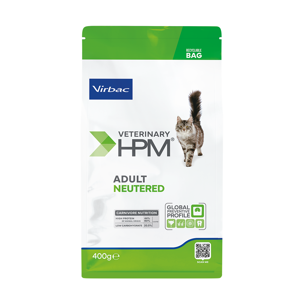 Virbac Adult Cat Neutered Trockenfutter 1.5kg 3kg 7kg 12kg