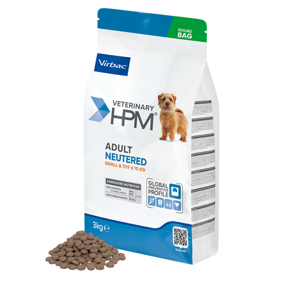 Virbac Dog Adult Small & Toy Neutered 3kg, 4kg Hund