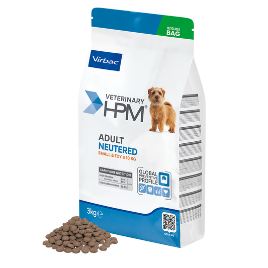 Virbac Dog Adult Small & Toy Neutered 3kg, 4kg Hund