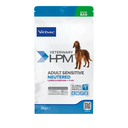 Virbac Dog Adult Large & Medium Sensitive Neutered Trockenfutter 3kg 12kg
