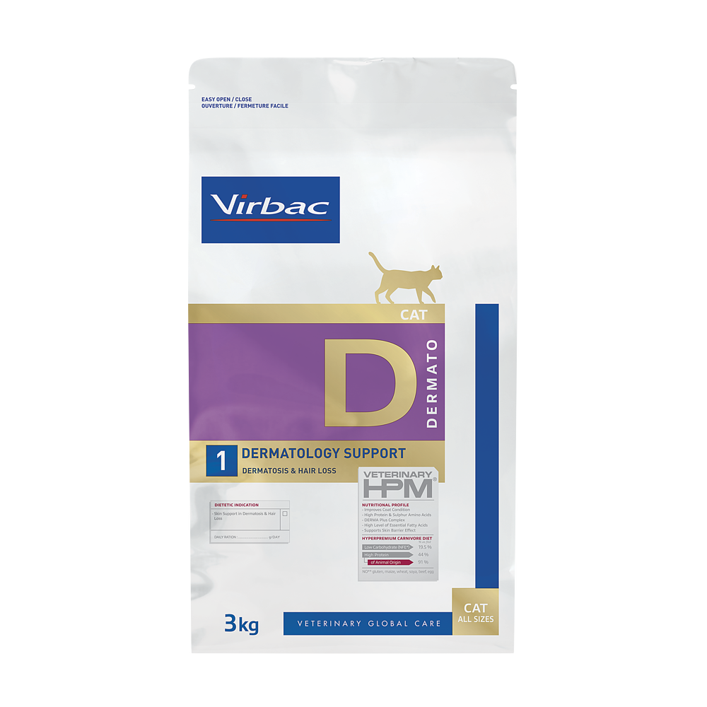 Virbac Cat Dermatology Support Trockenfutter