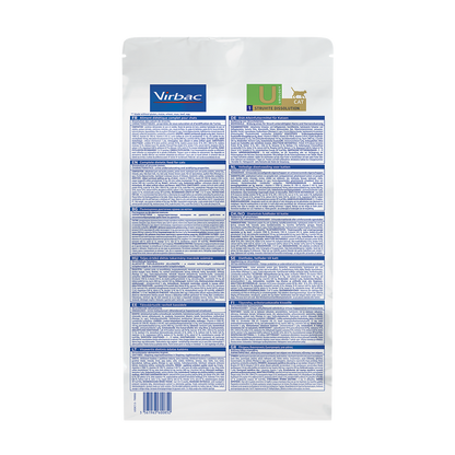 Virbac Cat Struvite Dissolution Trockenfutter Rückseite