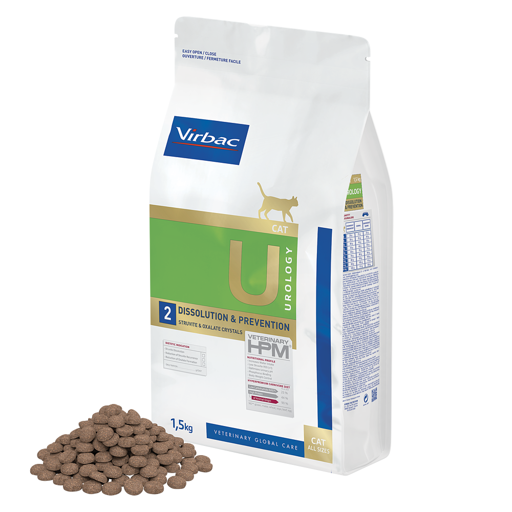 Virbac Cat Urology Dissolution & Prevention Trockenfutter 