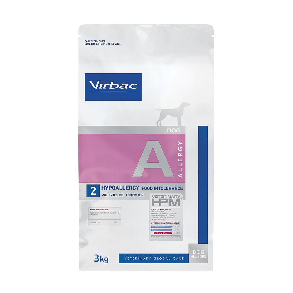 Virbac Dog Allergy A2 Fish Trockenfutter