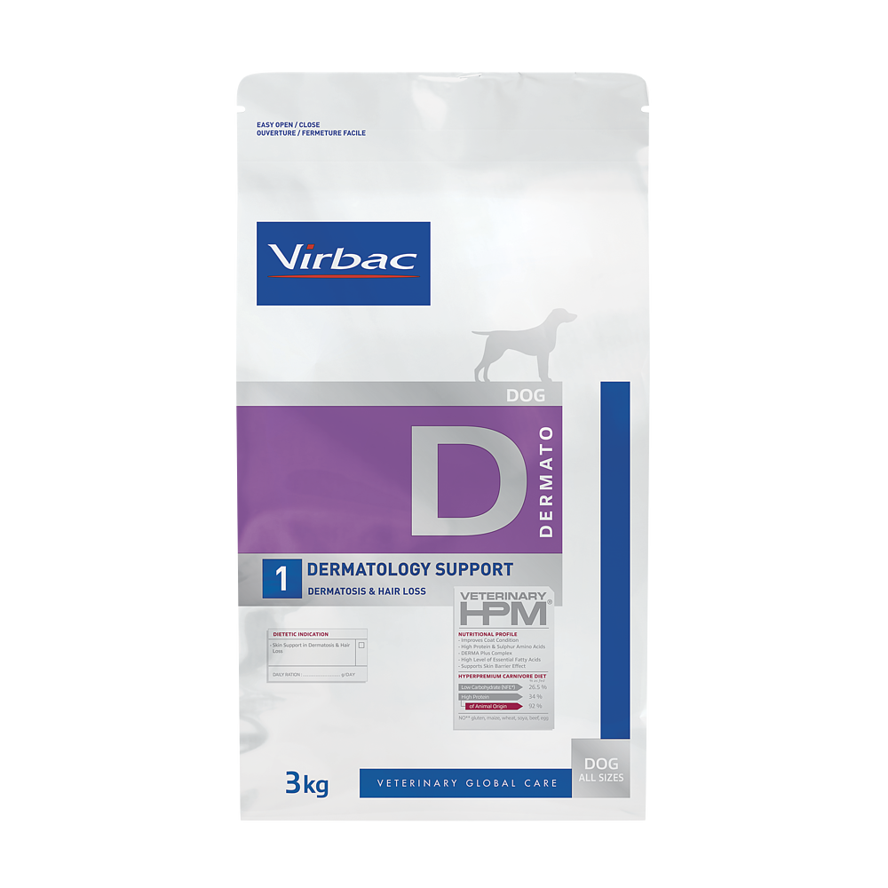 Virbac Dog Dermatology Support Trockenfutter