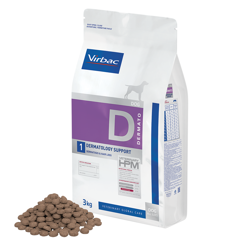 Virbac Dog Dermatology Support Trockenfutter