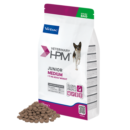 Virbac Dog Junior Medium Trockenfutter 3kg 12kg