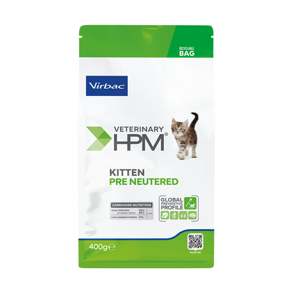 Virbac Cat Kitten Pre Neutered 1.5kg / 3kg Front