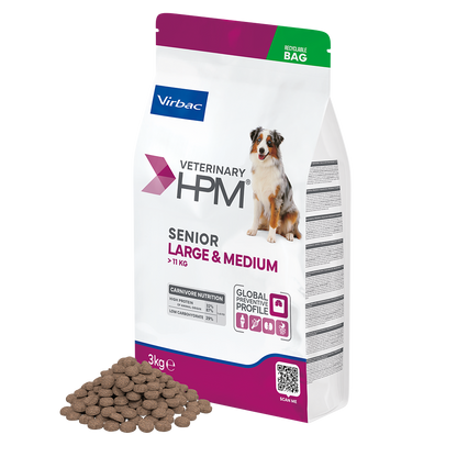 Virbac Dog Senior Large & Medium Trockenfutter 3kg 12kg
