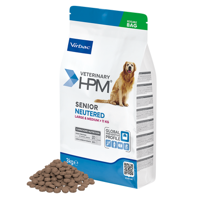 Virbac Dog Senior Large & Medium Neutered Trockenfutter 3kg 12kg