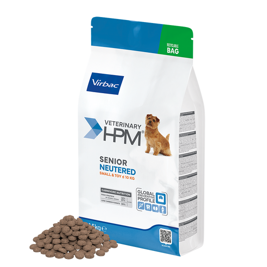 Virbac Senior Dog Neutered Small & Toy Trockenfutter 1.5kg 3kg 7kg