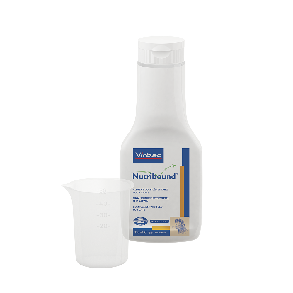 Virbac Nutribound 150ml für Katze - Behälter