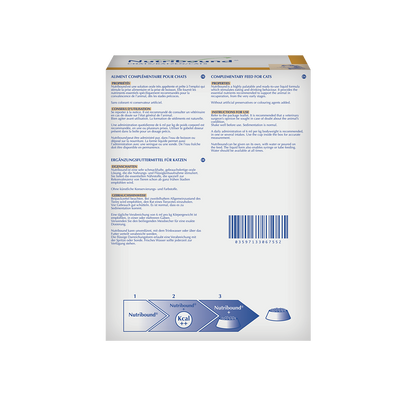 Virbac Nutribound 150ml für Katze - Rückseite