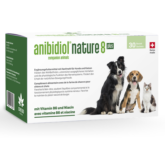 Creso Pharma anibidiol nature 8 plus granules für Hunde und katzen 30 Beutel à 5g