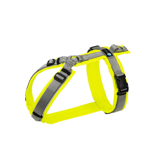 annyx Brustgeschirr Protect XXS, XS, S, M, L, XL / leuchtgelb/grau 