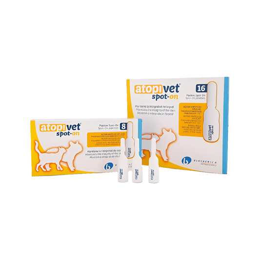 Atopivet Spot-on - Bioiberica - Marigin AG Onlineshop für Tierbedarf Atopivet Spot-on - 8 Stück Pflegeprodukte