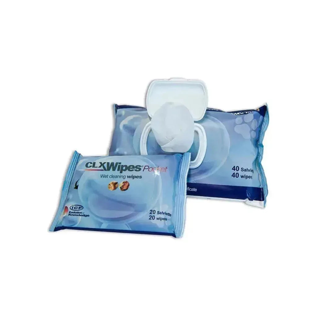 CLX Wipes, feuchte Reinigungstücher - ICF - Marigin AG Onlineshop für Tierbedarf CLX Wipes, feuchte Reinigungstücher - 20 Stück Pflegeprodukte