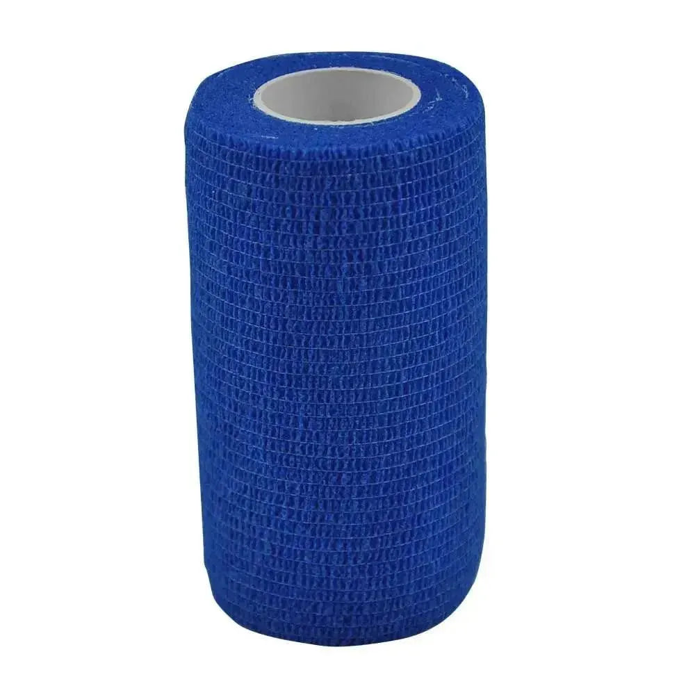Elastische Klebe-Bandage - marigin-shop - Marigin AG Onlineshop für Tierbedarf Elastische Klebe-Bandage - 5cm / blau Verbandsmaterialien