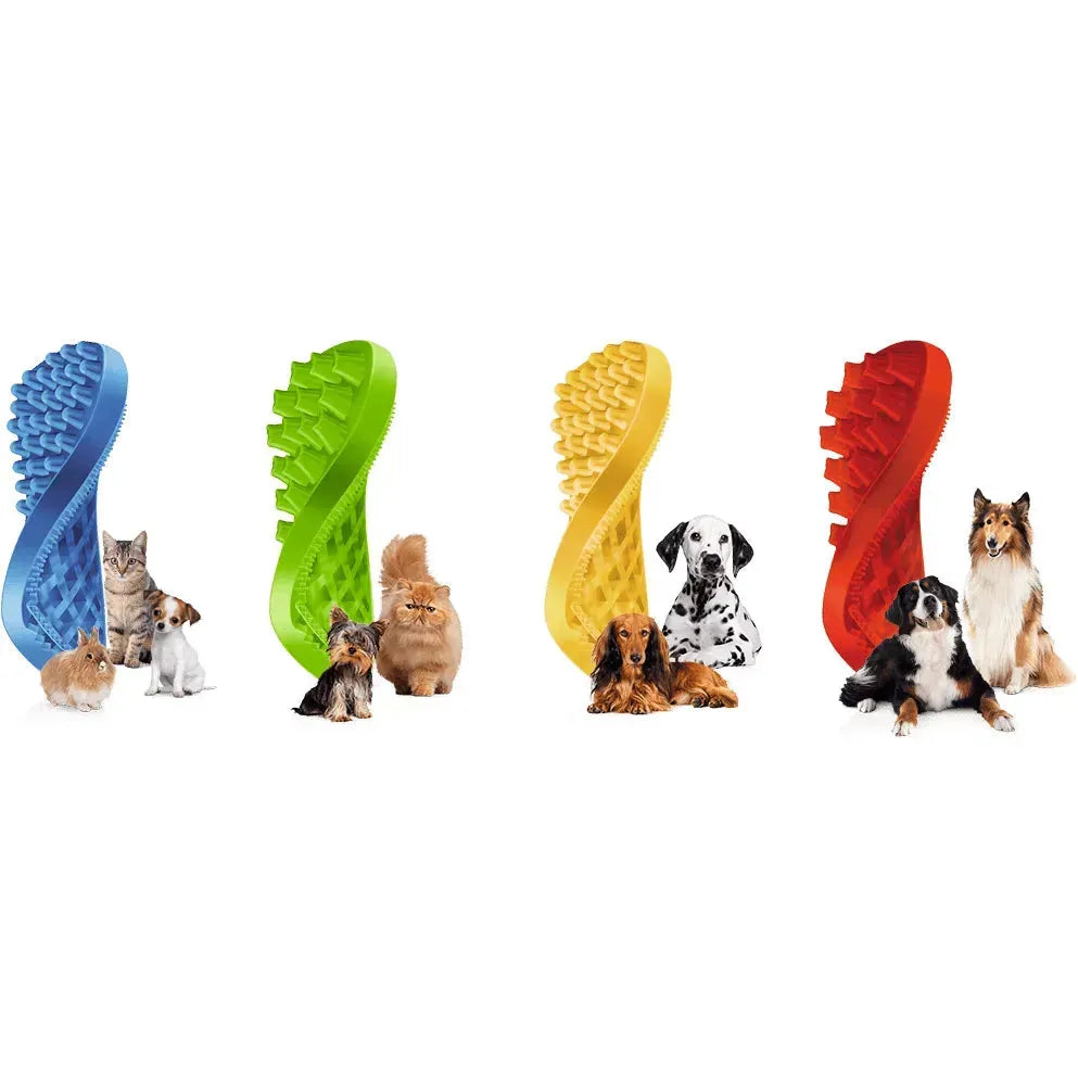 Groomy Silikonbürste Dog - Pet+me - Marigin AG Onlineshop für Tierbedarf Groomy Silikonbürste Dog - kurzhaar Pflegeprodukte