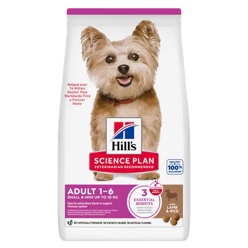 Hill's Science Plan Small &amp; Mini Adult Hundefutter Lamm
