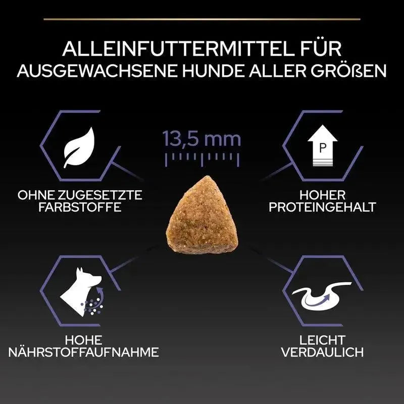 Purina All Sizes Adult Performance Hund - Trockenfutter - Purina ProPlan - Marigin AG Onlineshop für Tierbedarf Purina All Sizes Adult Performance Hund - Trockenfutter - Huhn / 14kg Futter
