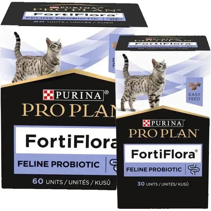 Purina FortiFlora Katze - Chews - Purina Veterinary - Marigin AG Onlineshop für Tierbedarf Purina FortiFlora Katze - Chews - 1 x 30 x 0.5g Ergänzungsfuttermittel