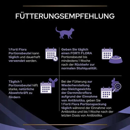 Purina FortiFlora Katze - Chews - Purina Veterinary - Marigin AG Onlineshop für Tierbedarf Purina FortiFlora Katze - Chews - 1 x 30 x 0.5g Ergänzungsfuttermittel