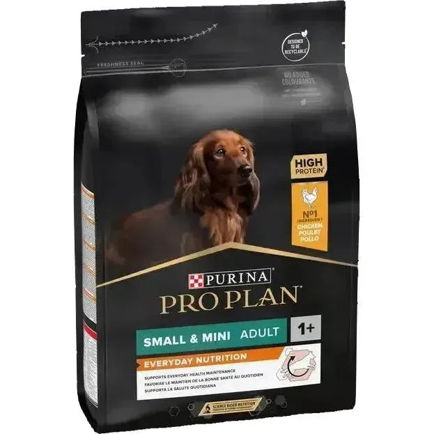 Purina Small & Mini Adult Every Day Nutrition - Hund - Purina ProPlan - Marigin AG Onlineshop für Tierbedarf Purina Small & Mini Adult Every Day Nutrition - Hund - Huhn / 3 kg Futter
