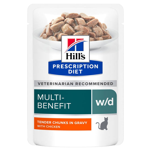 Hill's w/d Multi-Benefit Katze - Beutel