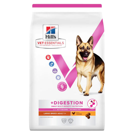 Hill's Multi-Benefit + Digestion Adult 1+ Large - Hund