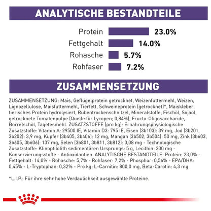 Royal Canin Mature Consult Medium - Hund - Royal Canin Veterinary Care Nutrition - Marigin AG Onlineshop für Tierbedarf Royal Canin Mature Consult Medium - Hund - 10 kg Futter