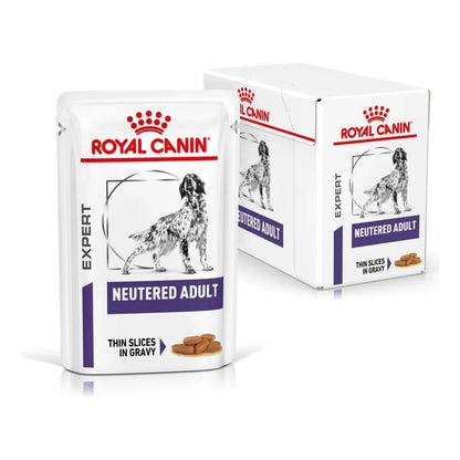 Royal Canin Neutered Adult Hund - Beutel - Royal Canin Veterinary Care Nutrition - Marigin AG Onlineshop für Tierbedarf Royal Canin Neutered Adult Hund - Beutel - Sosse/Gravy / 1 x 12 x 100g Futter